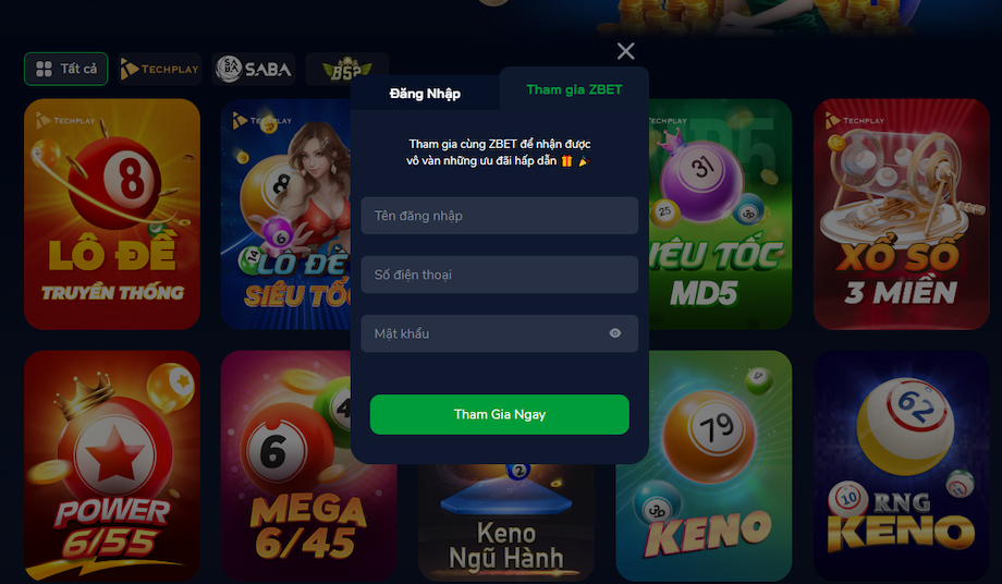 ZBET Hướng dẫn đăng ký tài khoản Zbet nhanh, dễ thực hiện