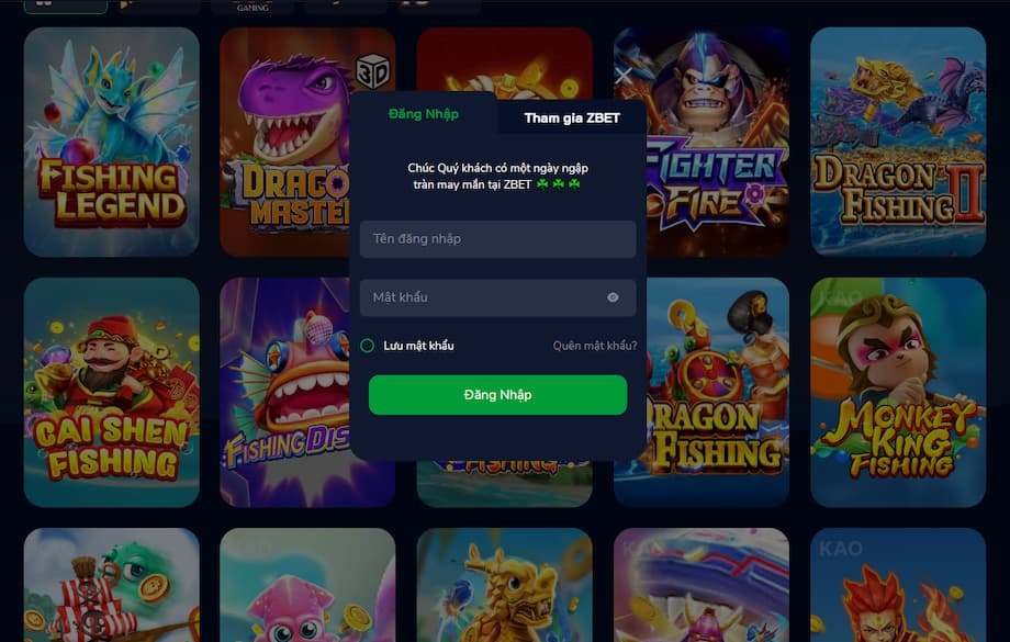 ZBET Đăng nhập tại Zbet chỉ với vài bước đơn giản